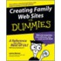 Creating Family Web Sites For Dummies [with Cdrom]