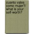 Cuanto Vales Como Mujer?/ What is Your Self-Worth?