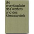Die Enzyklopädie Des Wetters Und Des Klimawandels