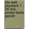 Die Welt physisch 1 : 35 Mio. Poster-Karte gerollt door Freytag Plano