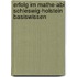 Erfolg im Mathe-Abi Schleswig-Holstein Basiswissen