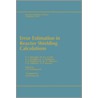 Error Estimation in Reactor Shielding Calculations by Unknown