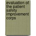 Evaluation of the Patient Safety Improvement Corps