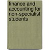 Finance And Accounting For Non-Specialist Students by Alan Pizzey