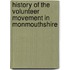 History Of The Volunteer Movement In Monmouthshire