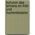 Kulturen des Lehrens im Früh- und Hochmittelalter
