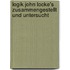 Logik John Locke's Zusammengestellt Und Untersucht