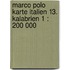 Marco Polo Karte Italien 13. Kalabrien 1 : 200 000