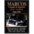Marcos Coupes And Spyders Gold Portfolio 1960-1997
