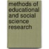 Methods of Educational and Social Science Research