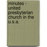 Minutes - United Presbyterian Church In The U.S.A. door United Presbyte