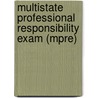 Multistate Professional Responsibility Exam (Mpre) door Kaplan Pmbr
