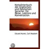 Notworterbuch Der Englischen Und Deutschen Sprache door Eduard Muret