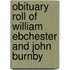 Obituary Roll of William Ebchester and John Burnby