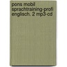 Pons Mobil Sprachtraining-profi Englisch. 2 Mp3-cd door Onbekend