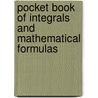 Pocket Book of Integrals and Mathematical Formulas door Ronald J. Tallarida