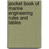 Pocket Book of Marine Engineering Rules and Tables door Henry Morrison Rounthwaite