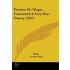 Poesies De Magu, Tisserand A Lizy-Sur-Ourcq (1845)