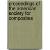 Proceedings of the American Society for Composites door Onbekend