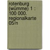 Rotenburg (Wümme) 1 : 100 000. Regionalkarte 05/N door Onbekend