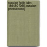 Russian [with Isbn 1864501065, Russian Phrasebook] door Onbekend