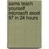 Sams Teach Yourself Microsoft Excel 97 In 24 Hours