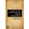 Scales For The Measurement Of English Compositions door Frank Washington Ballou