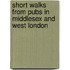 Short Walks From Pubs In Middlesex And West London