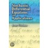 Stochastic Differential Equations and Applications