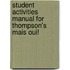 Student Activities Manual For Thompson's Mais Oui!