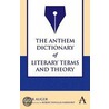 The Anthem Dictionary Of Literary Terms And Theory door Peter Auger
