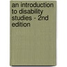 An Introduction to Disability Studies - 2nd Edition door Johnstone David