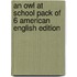 An Owl At School Pack Of 6 American English Edition