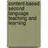 Content-Based Second Language Teaching And Learning