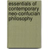 Essentials of Contemporary Neo-Confucian Philosophy door Shuxian Liu