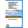 Examples of Analytical Geometry of Three Dimensions door Isaac Todhunter