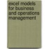 Excel Models For Business And Operations Management
