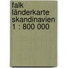 Falk Länderkarte Skandinavien 1 : 800 000 door Onbekend