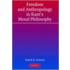 Freedom And Anthropology In Kant's Moral Philosophy