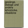 Gesänge. Dialoge und andere Lehrstücke. Zibaldone door Professor Giacomo Leopardi