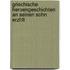 Griechische Heroengeschichten an Seinen Sohn Erzhlt