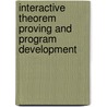 Interactive Theorem Proving and Program Development door Yves Bertot