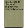 Introduction To Chemical Engineering Thermodynamics door Michael M. Abbott