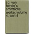 J.G. Von Herder's Smmtliche Werke, Volume 4, Part 4