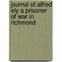 Journal Of Alfred Ely A Prisoner Of War In Richmond
