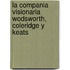 La Compania Visionaria Wodsworth, Coleridge y Keats