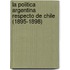 La Politica Argentina Respecto De Chile (1895-1898)