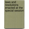 Laws And Resolutions Enacted At The Special Session door Minnesota