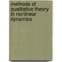 Methods Of Qualitative Theory In Nonlinear Dynamics