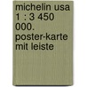Michelin Usa 1 : 3 450 000. Poster-karte Mit Leiste by Unknown